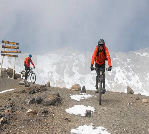 6 days Marangu bike tour Kilimanjaro climbing